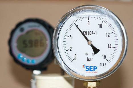 SEP Pressure Gauge Calibrated